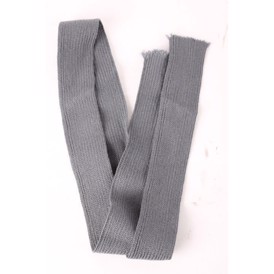 slips fra Civilforsvaret i vævet gråt uld - brugt